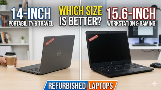 14-inch vs 15.6-inch Refurbished Laptops – Which Size Is Better?