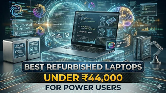 Best Refurbished Laptops Under ₹44,000 for Power Users