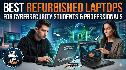 Best Refurbished Laptops for Cybersecurity Students & Professionals