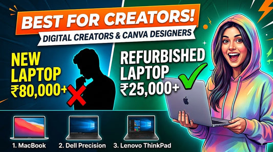 Best Refurbished Laptops for Digital Creators & Canva Designers