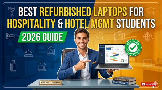 Best Refurbished Laptops for Hospitality and Hotel Management Students (2026 Guide)