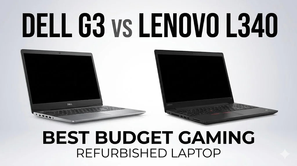 Dell G3 vs Lenovo L340 – Best Budget Gaming Refurbished Laptop