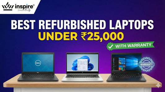 Best Refurbished Laptops Under ₹25,000 With Warranty
