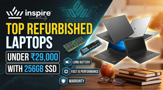 Top 15 Refurbished Laptops Below ₹29,000 with 256GB SSD: Fast, Budget Options For 2025