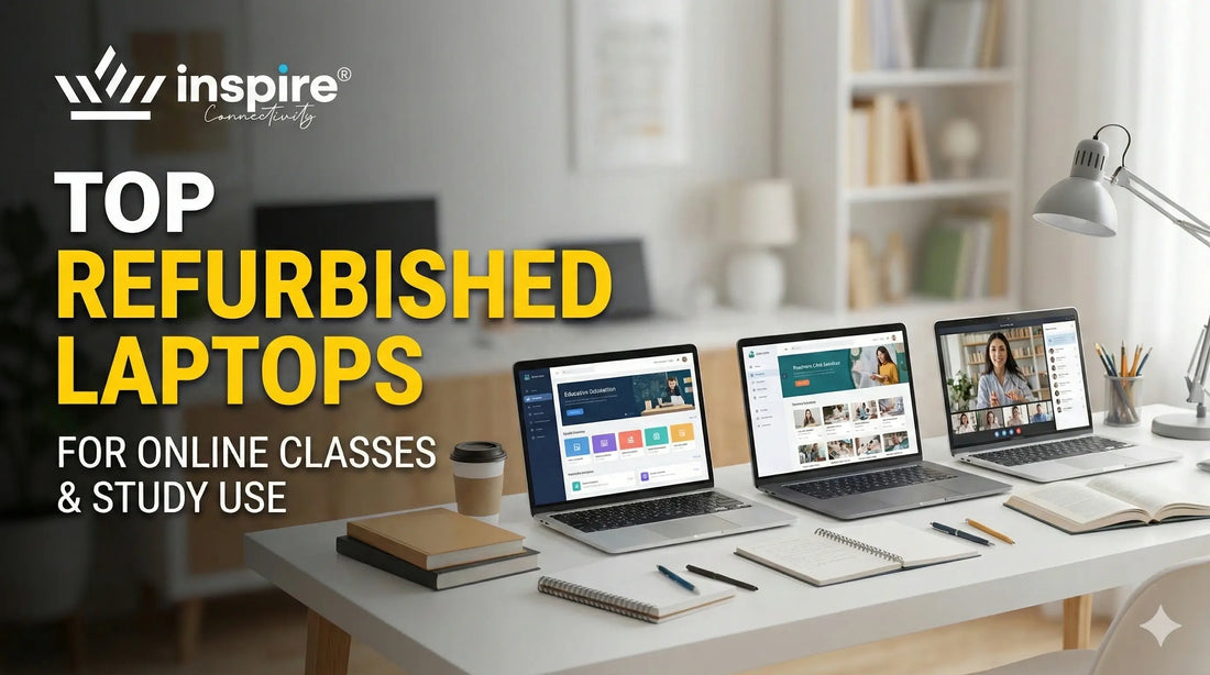 Top Refurbished Laptops for Online Classes & Study Use