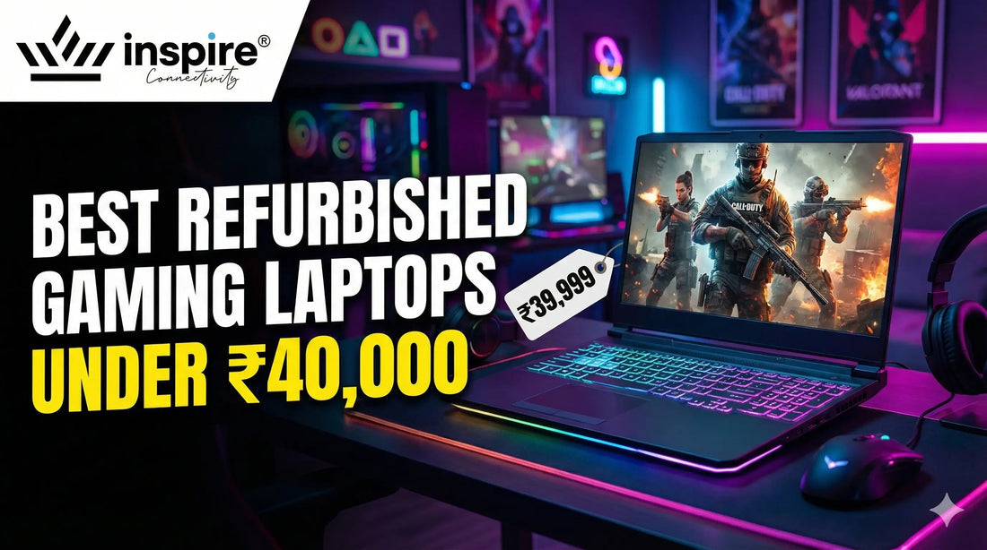 Best Refurbished Gaming Laptops Under ₹40,000 (Dell, HP, Lenovo) – 2026 Guide