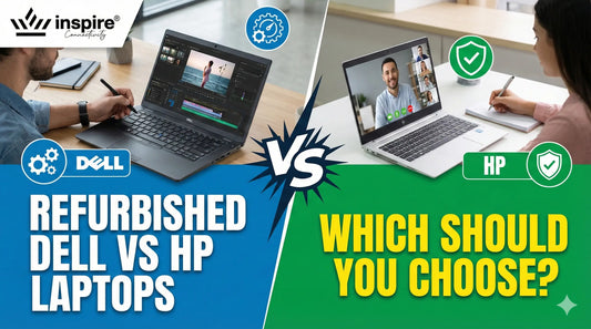 Refurbished Dell vs HP Laptops – Which Should You Choose?