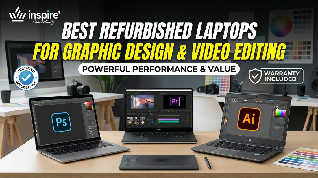 Best Refurbished Laptops for Graphic Design & Video Editing