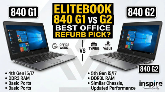 HP EliteBook 840 G1 vs G2 – Best Refurbished Pick for Office Work