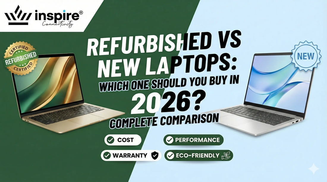 Refurbished vs New Laptops Which One Should You Buy in 2026 Complete Comparison