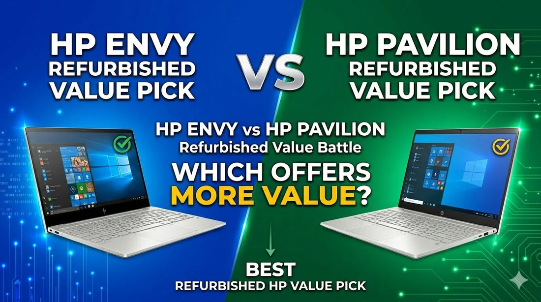 HP Envy vs HP Pavilion Refurbished – Which Offers More Value?