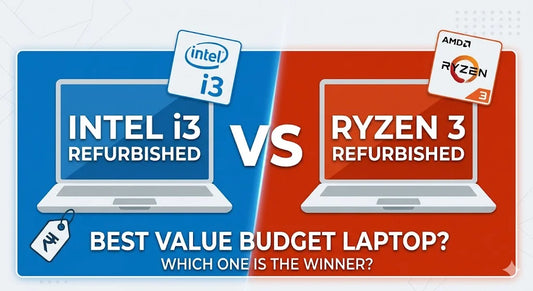 Intel i3 vs Ryzen 3 Refurbished Laptops – Best Under Budget?