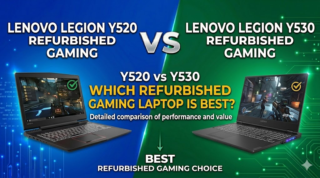 Lenovo Legion Y520 vs Y530 – Best Refurbished Gaming Choice