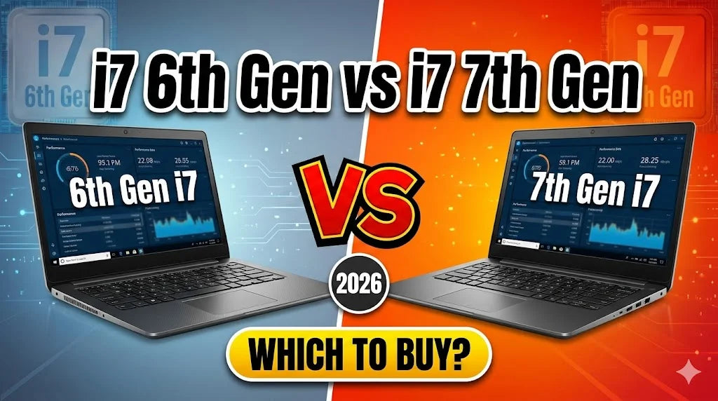 i7 6th Gen vs i7 7th Gen Refurbished Laptops Which One Performs Better in 2026