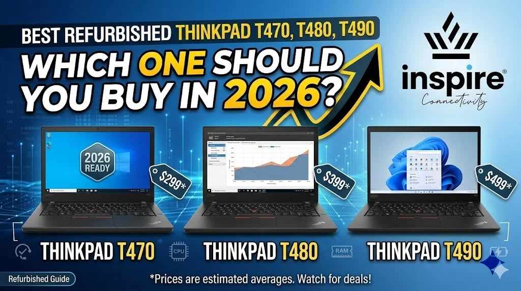 Best Refurbished Lenovo ThinkPad T470 T480 T490 Which One Should You Buy in 2026