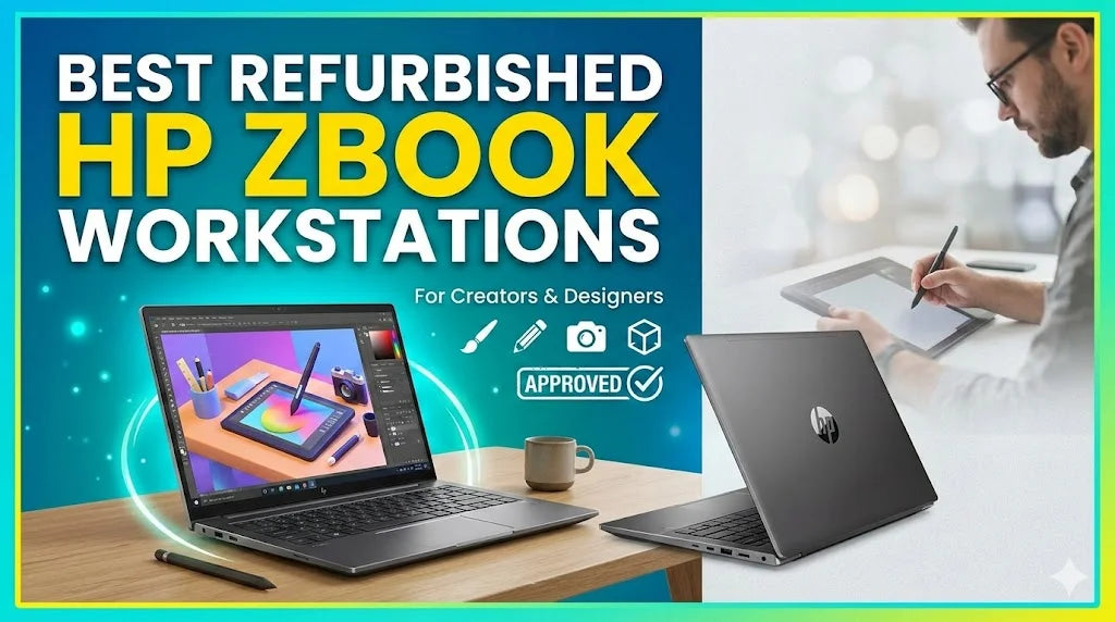 Best Refurbished HP ZBook Workstations for Creators & Designers