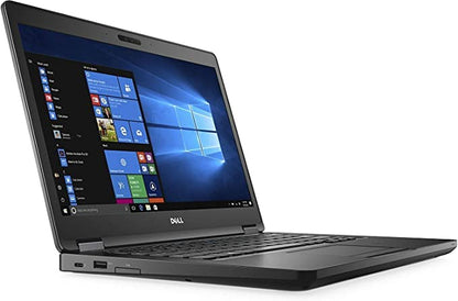 (Renewed) DELL Latitude 5490 Core i7 8th Gen Laptop, 16 GB RAM, 512GB SSD, Intel HD Graphics, 14 inch (36.83 cms) HD Screen, Windows 11 (Upgraded), MS Office, Black, Slim (Copy)