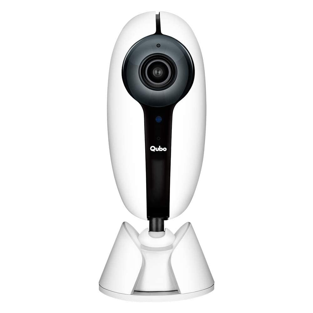 Qubo Outdoor Security Camera (White) from Hero Group | Made in India | IP65 All-Weather | CCTV Wi-Fi Camera | Night Vision | 1080p Full HD | Mobile App Connectivity | Cloud & SD Card Recording