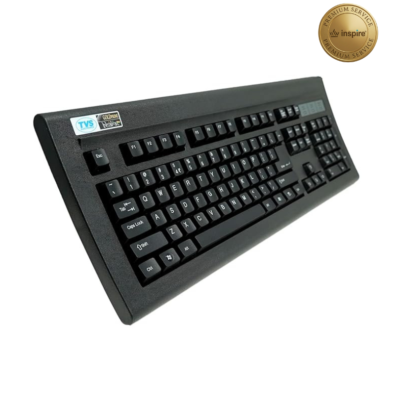 TVS Gold Prime Mechanical Keyboard | Dust-Resistant & Heavy Duty