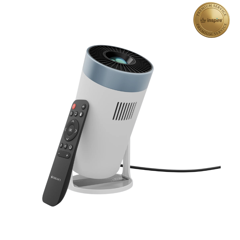 Zebronics ZEB-PixPlay 62 Smart LED Projector - 150 inch Display WiFi Projector for Home Theater