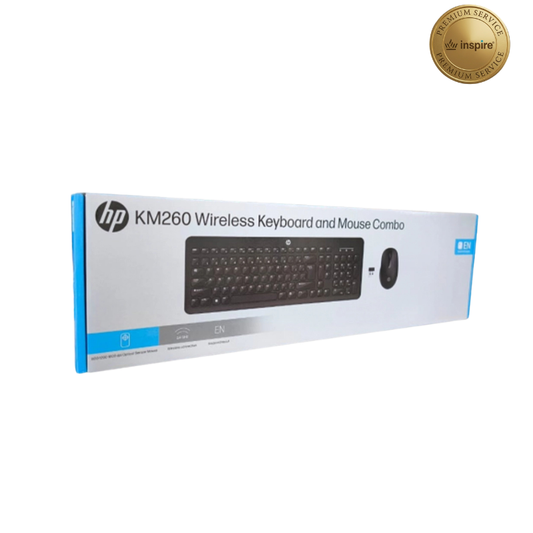 HP KM260 Wireless Keyboard & Mouse Combo | Slim & Reliable