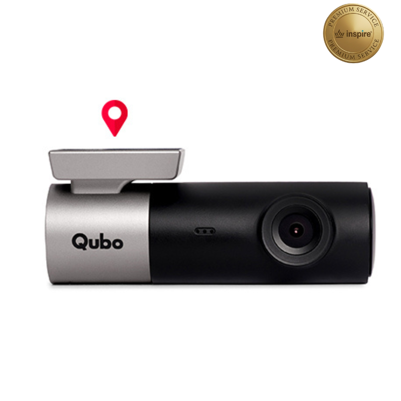 Qubo Dashcam Pro GPS | 1080p Full HD Car Camera with GPS Tracking