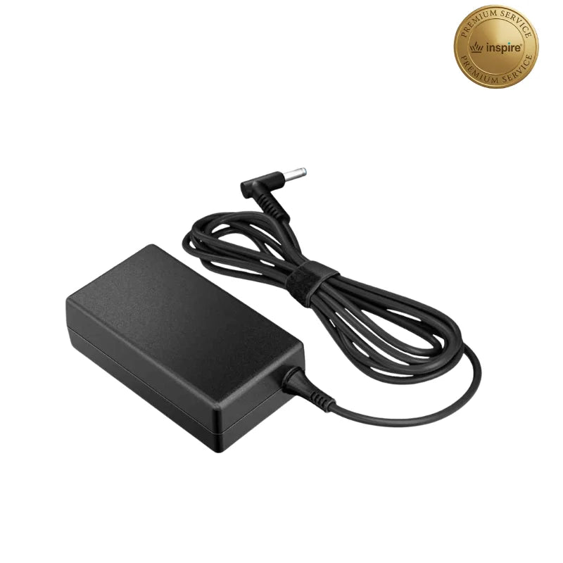 HP 65W Blue Pin Laptop Charger Original Used - 65W Power Adapter for HP Laptops with Blue Pin Connector