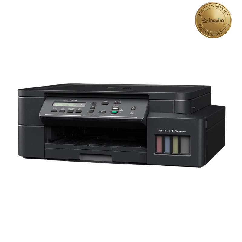 Brother DCP-T520W Ink Tank Printer - 3-in-1 Print, Scan, Copy with WiFi