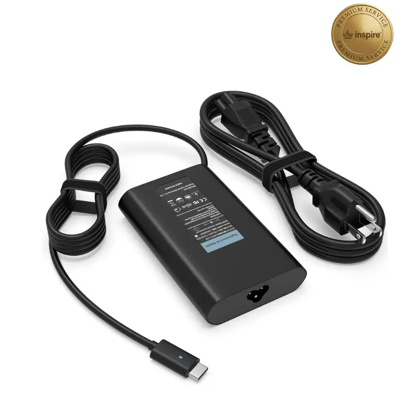 Dell Type-C Laptop Charger Original Used - USB Type-C Power Adapter for Dell Laptops