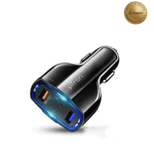 Por 1788 Power 2 Car Charger - Dual USB Fast Charging Car Adapter for Smartphones and Tablets