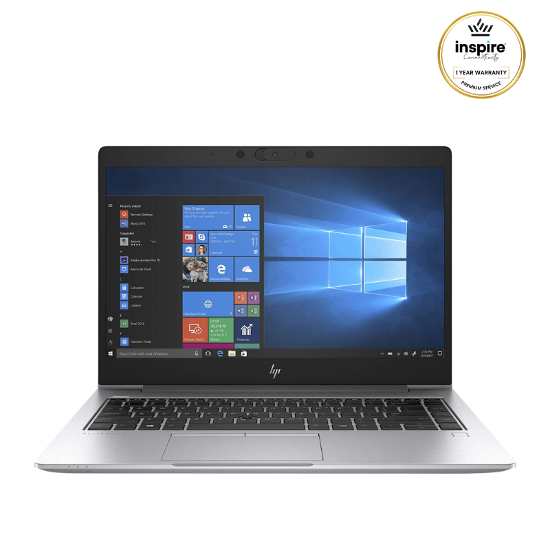 HP EliteBook 840 G6 | Intel i7 8th Gen | 14" FHD | 8GB RAM | 256GB SSD | Win 11 Pro | Refurbished | 1 Year Warranty