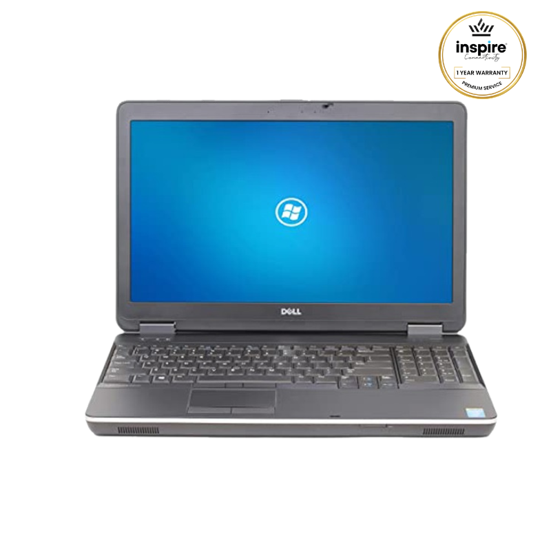 Dell Latitude 6540 | Intel i7 4th Gen | 15.6" HD | 8GB RAM | 256GB SSD | Win 11 Pro | Refurbished | 1 Year Warranty